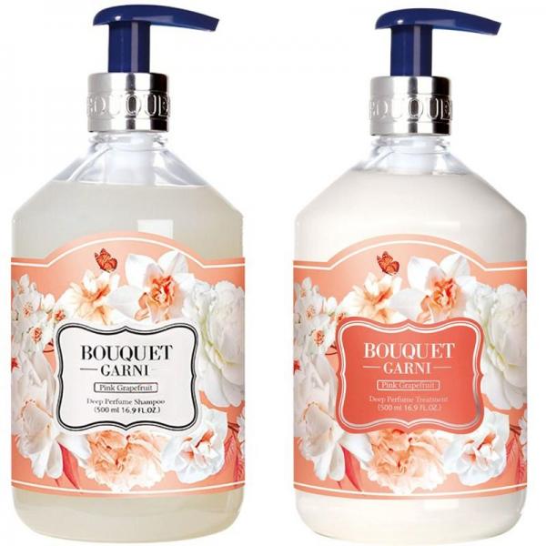 Bouquet Garni シャンプー＋トリートメント ピンクグレープフルーツの香り 各500ml